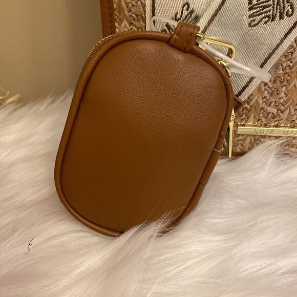 NWT Steve Madden (Bwebber)Satchel/Crossbody/Canvas Viral Tiktok Bag - Tweed - Picture 6 of 14